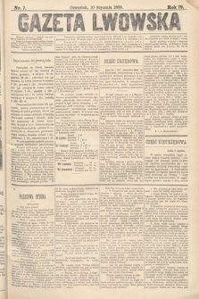 Gazeta Lwowska. 1889, nr 7
