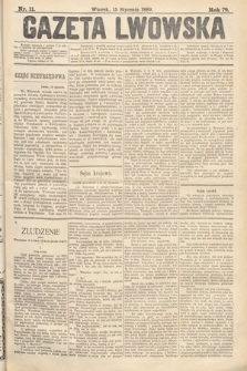 Gazeta Lwowska. 1889, nr 11