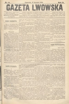 Gazeta Lwowska. 1889, nr 13