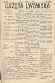 Gazeta Lwowska. 1889, nr 16