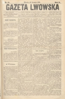 Gazeta Lwowska. 1889, nr 23