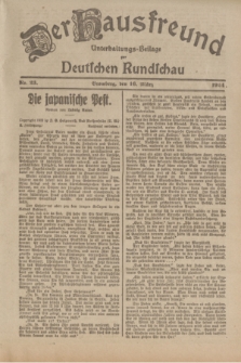 Der Hausfreund : Unterhaltungs-Beilage zur Deutschen Rundschau. 1924, Nr. 23 (16 März)