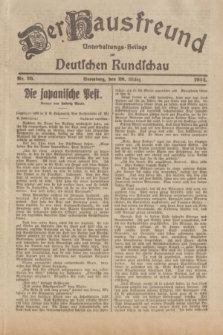 Der Hausfreund : Unterhaltungs-Beilage zur Deutschen Rundschau. 1924, Nr. 26 (28 März)