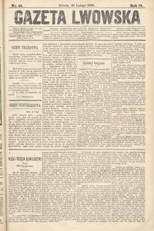 Gazeta Lwowska. 1889, nr 44