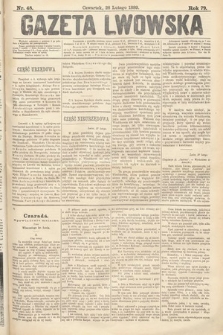 Gazeta Lwowska. 1889, nr 48