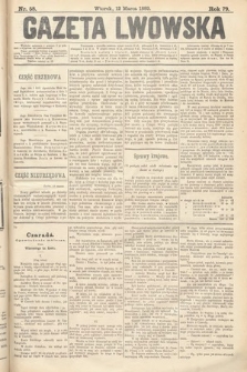 Gazeta Lwowska. 1889, nr 58