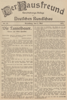 Der Hausfreund : Unterhaltungs-Beilage zur Deutschen Rundschau. 1927, Nr. 86 (5 Mai)