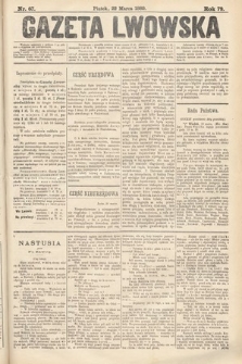 Gazeta Lwowska. 1889, nr 67