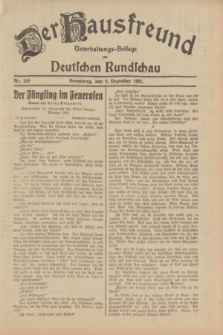Der Hausfreund : Unterhaltungs-Beilage zur Deutschen Rundschau. 1932, Nr. 280 (6 Dezember)