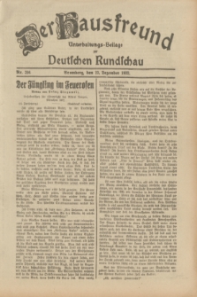 Der Hausfreund : Unterhaltungs-Beilage zur Deutschen Rundschau. 1932, Nr. 294 (23 Dezember)