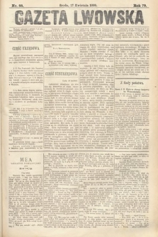 Gazeta Lwowska. 1889, nr 88