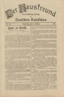 Der Hausfreund : Unterhaltungs-Beilage zur Deutschen Rundschau. 1933, Nr. 234 (12 Oktober)