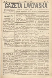 Gazeta Lwowska. 1889, nr 96