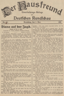 Der Hausfreund : Unterhaltungs-Beilage zur Deutschen Rundschau. 1935, Nr. 101 (2 Mai)