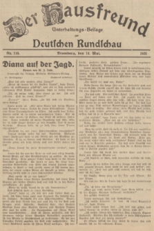 Der Hausfreund : Unterhaltungs-Beilage zur Deutschen Rundschau. 1935, Nr. 110 (14 Mai)