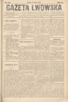 Gazeta Lwowska. 1889, nr 113