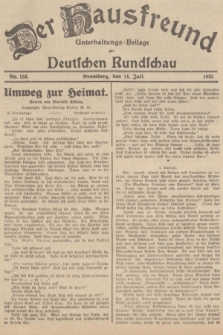 Der Hausfreund : Unterhaltungs-Beilage zur Deutschen Rundschau. 1935, Nr. 159 (14 Juli)