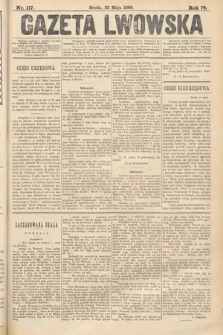 Gazeta Lwowska. 1889, nr 117