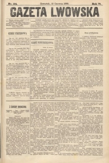 Gazeta Lwowska. 1889, nr 134