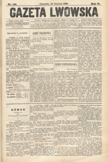 Gazeta Lwowska. 1889, nr 140