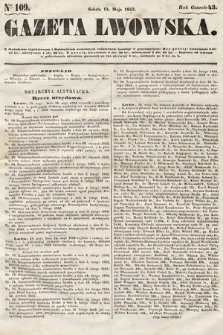 Gazeta Lwowska. 1853, nr 109