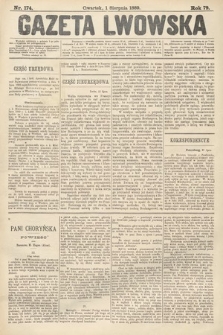 Gazeta Lwowska. 1889, nr 174