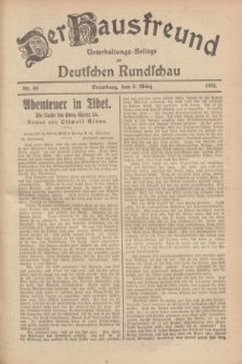 Der Hausfreund : Unterhaltungs-Beilage zur Deutschen Rundschau. 1928, Nr. 46 (2 März)