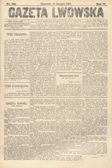 Gazeta Lwowska. 1889, nr 186