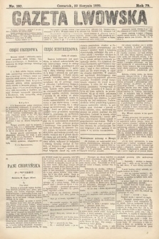 Gazeta Lwowska. 1889, nr 197