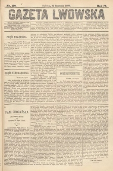 Gazeta Lwowska. 1889, nr 199