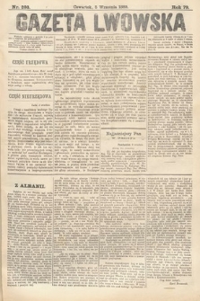Gazeta Lwowska. 1889, nr 203