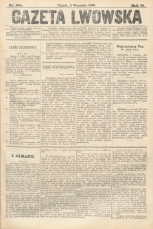 Gazeta Lwowska. 1889, nr 204