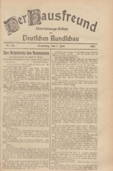 Der Hausfreund : Unterhaltungs-Beilage zur Deutschen Rundschau. 1929, Nr. 123 (2 Juni)