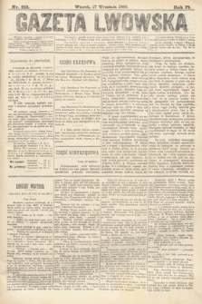 Gazeta Lwowska. 1889, nr 213