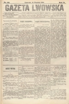 Gazeta Lwowska. 1889, nr 215