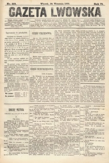 Gazeta Lwowska. 1889, nr 219