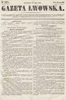 Gazeta Lwowska. 1853, nr 115