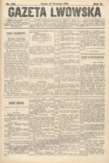 Gazeta Lwowska. 1889, nr 222