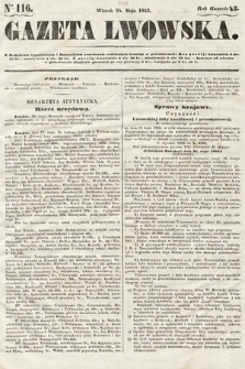 Gazeta Lwowska. 1853, nr 116