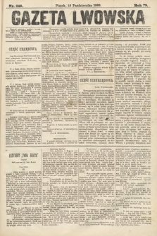 Gazeta Lwowska. 1889, nr 240