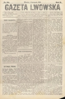 Gazeta Lwowska. 1889, nr 254