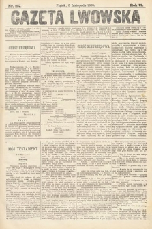 Gazeta Lwowska. 1889, nr 257