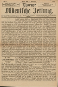 Thorner Ostdeutsche Zeitung. 1886, № 217 (17 September)