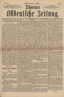Thorner Ostdeutsche Zeitung. 1886, № 230 (2 Oktober)