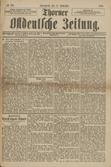 Thorner Ostdeutsche Zeitung. 1886, № 266 (13 November)