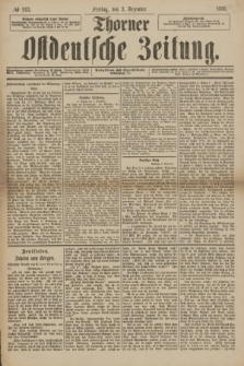 Thorner Ostdeutsche Zeitung. 1886, № 283 (3 Dezember)