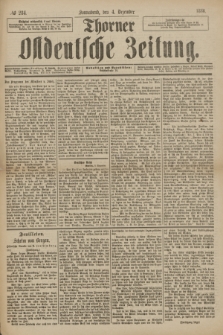Thorner Ostdeutsche Zeitung. 1886, № 284 (4 Dezember)