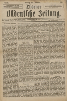 Thorner Ostdeutsche Zeitung. 1886, № 285 (5 Dezember) + dod.