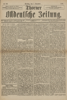 Thorner Ostdeutsche Zeitung. 1886, № 286 (7 Dezember) + dod.
