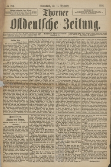 Thorner Ostdeutsche Zeitung. 1886, № 290 (11 Dezember)